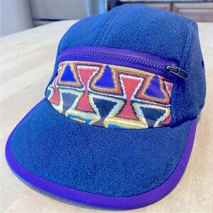 Rare vintage Patagonia synchilla Aztec Navy patch 🎩